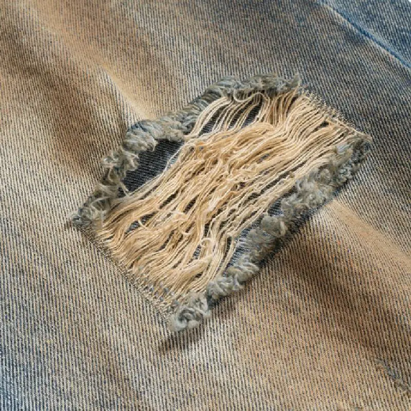 Fashionable Straight Leg Jeans-2