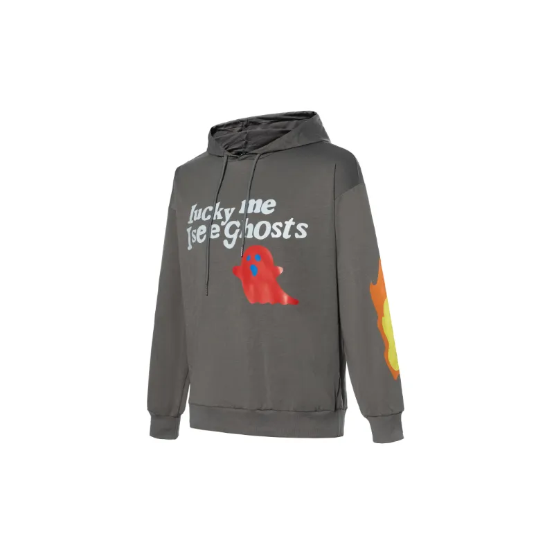 Casual Loose Cotton Blended Fabric Sweatshirt-1
