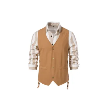Loose Zipper Vest