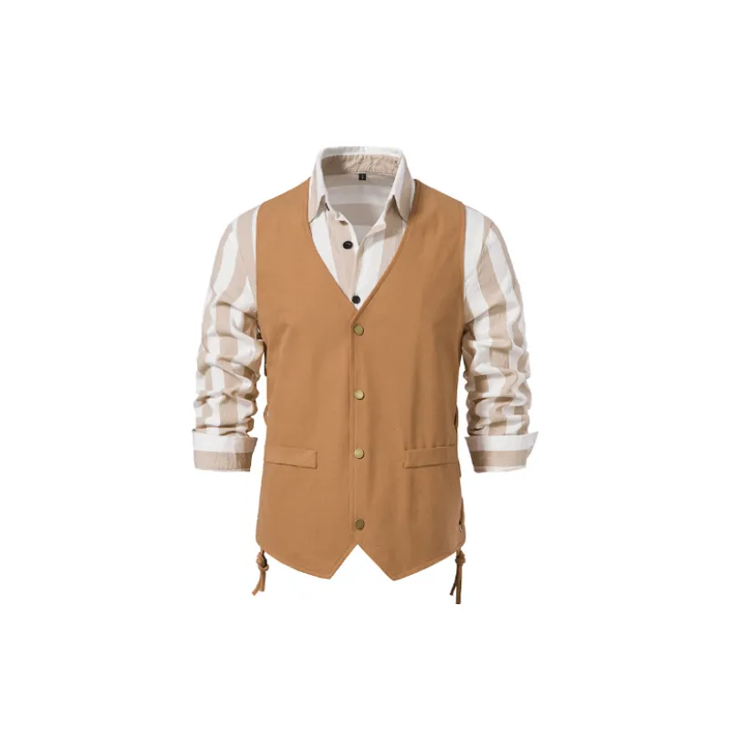 Loose Zipper Vest-2