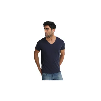 Casual Breathable Cotton Blended Fabric T Shirt