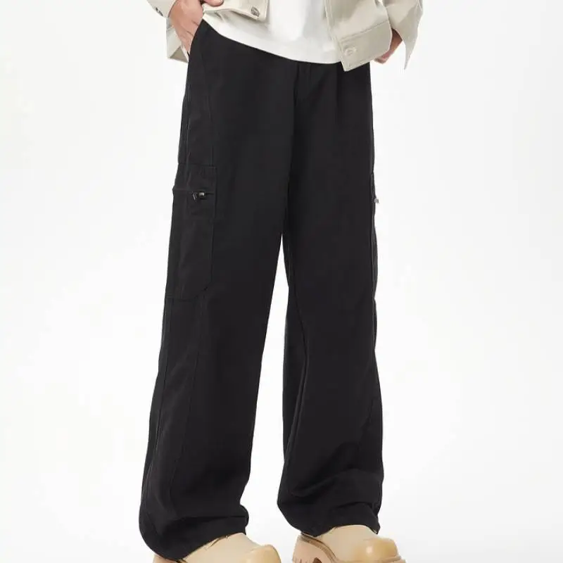 Retro Casual Cotton Cargo Pants-6