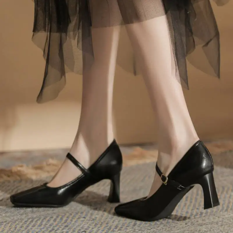 Fashionable Simple Mary Jane Shoes-4