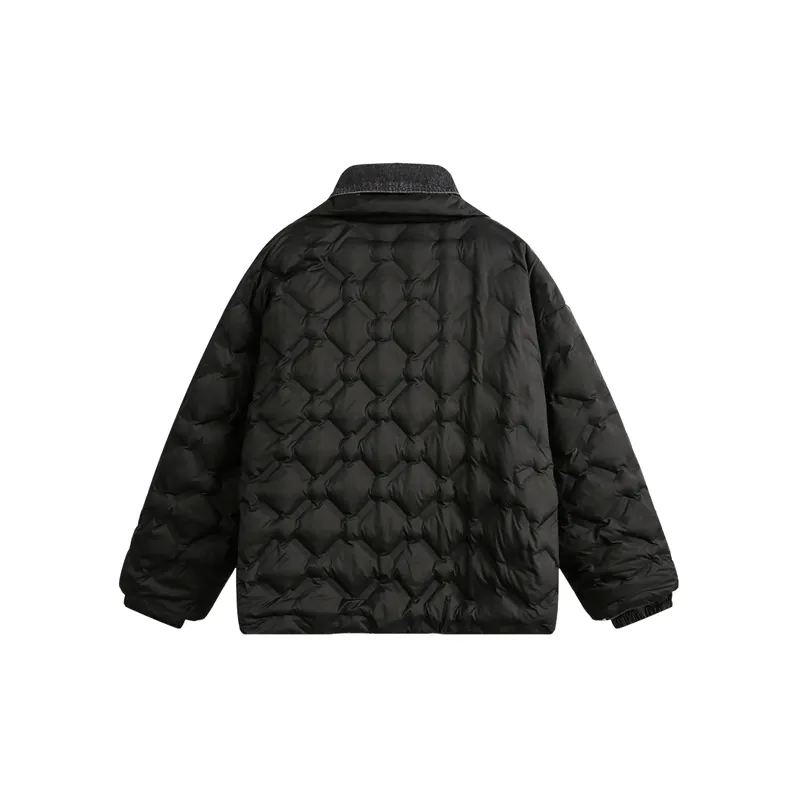 Fashionable Warming Polyester White Duck Down Jacket-1