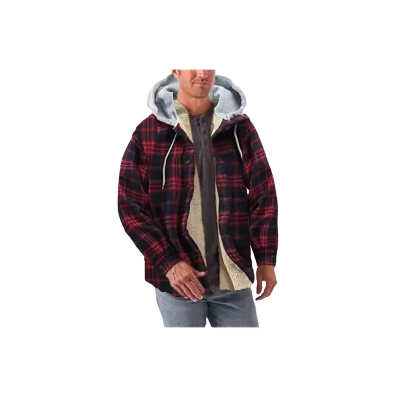 Simple Basics Flannel Jacket-1