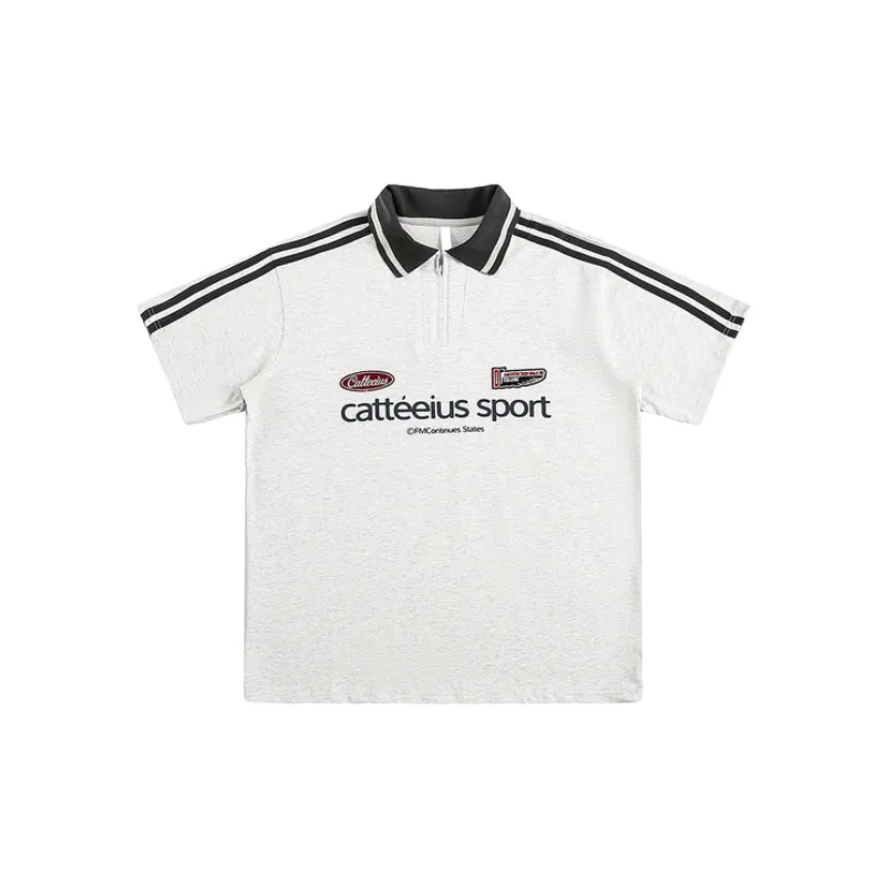Trendy Casual Polo T Shirt-2