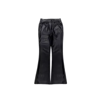 Casual Fashionable Loose Leather Pants