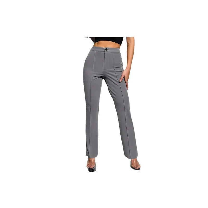 Fashionable Simple Suit Trousers-0
