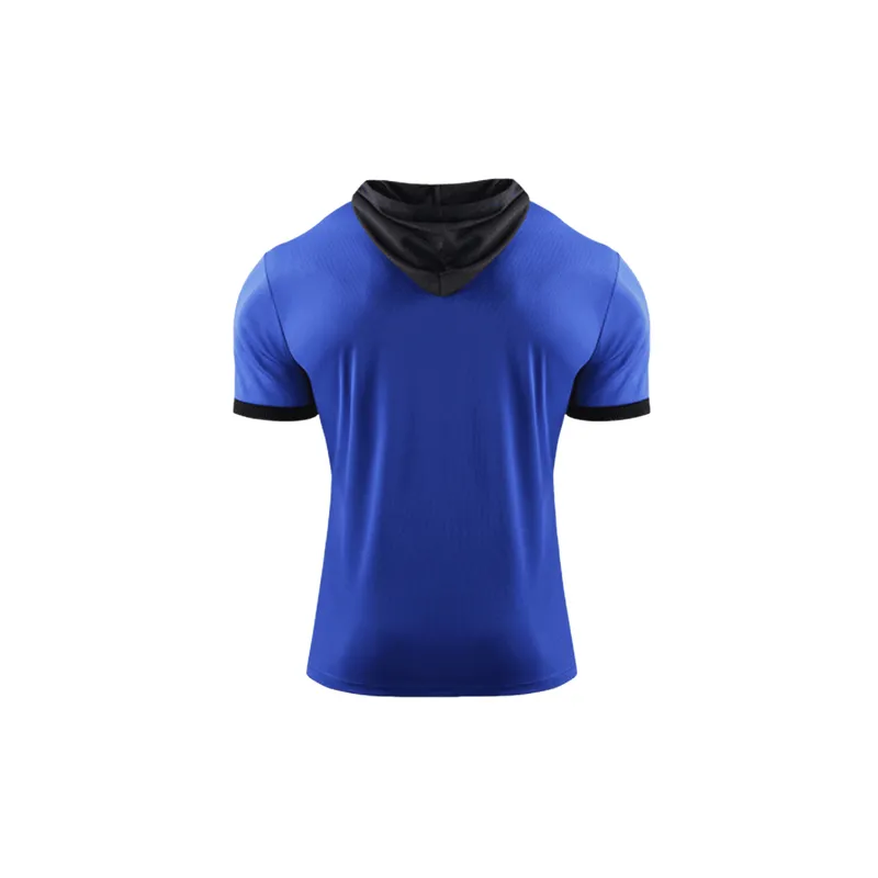 Sporty Short Sleeve Polyester T Shirt-5