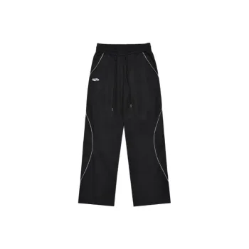 Sports Loose Blended Synthetic Fabrics Casual Pants