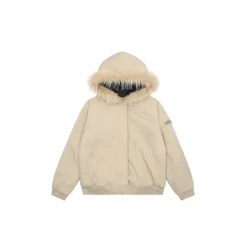 Fashionable Plain Quilted Jacket