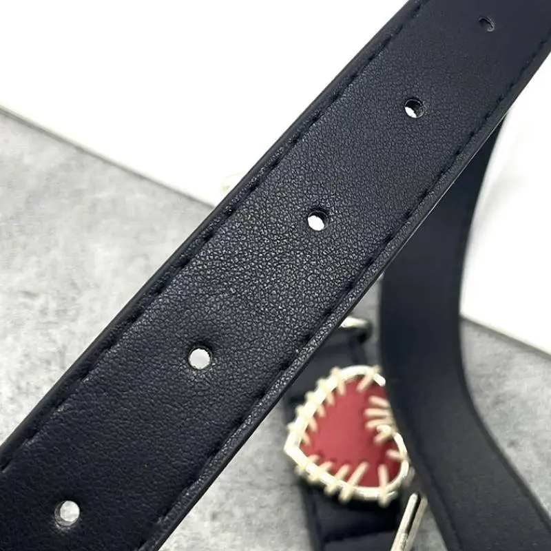Metal Retro Leather Belt-4