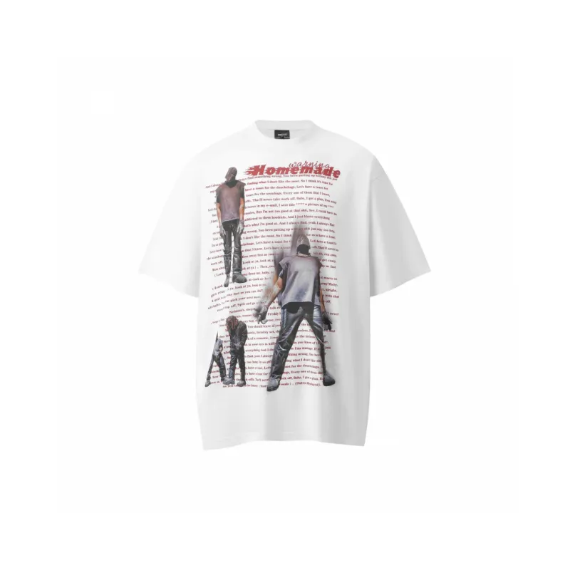 Street Loose 100% Cotton T Shirt-0
