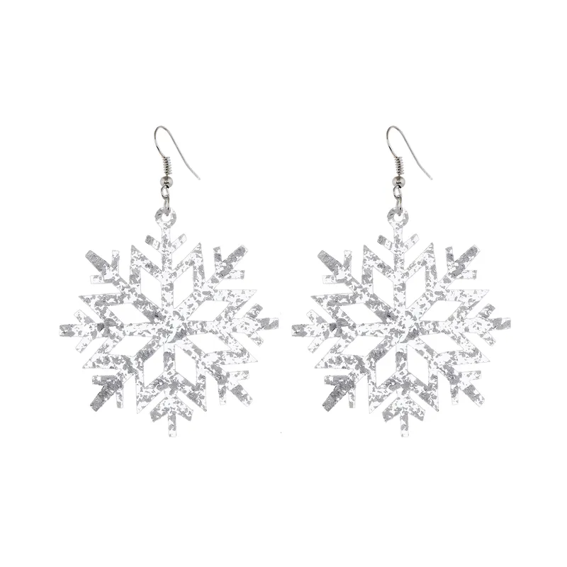 Fashionable Christmas Sequins Earring-0