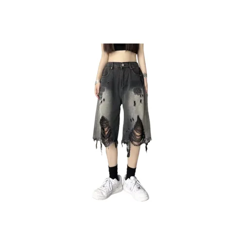 Casual Street Denim Shorts