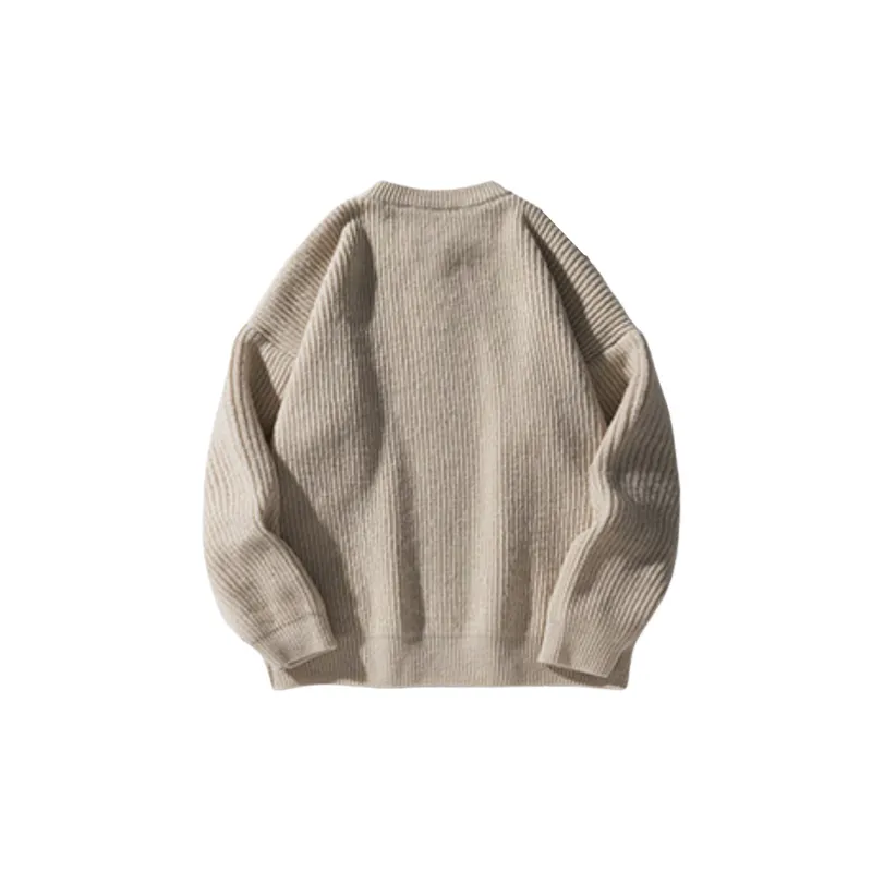 Fashionable Plain Sweater-13
