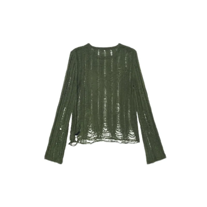 Casual Embroidery Sweater-1