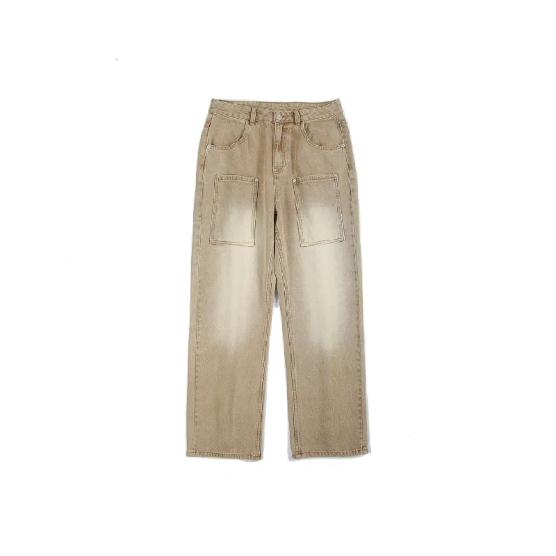 Retro Washed Jeans-0