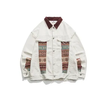 Ethnic style Design Lapel Jacket
