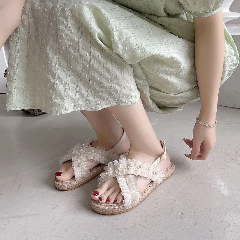 Casual Braid Beach Sandals-2