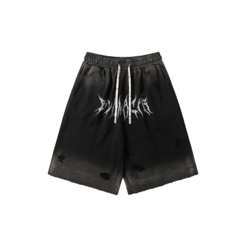 Retro Loose Cotton Sports Shorts