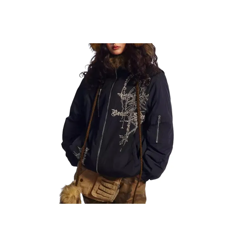 Casual Simple Quilted Jacket-2