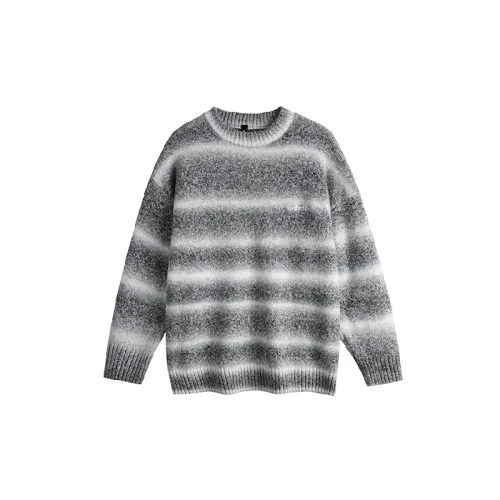 Fashionable Tie Dye Blended Synthetic Fabrics Sweater