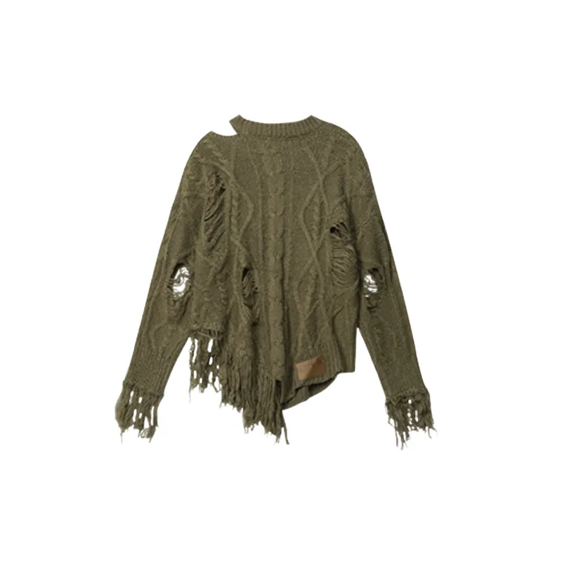 Simple Basics Acrylic Fibres Sweater Women-1