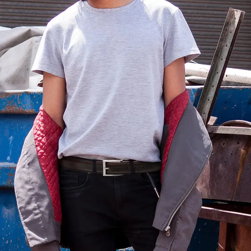 Casual Simple Leather Belt Man-2
