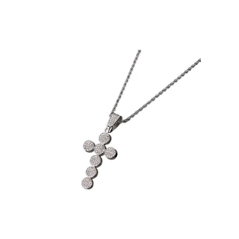 New Diamond Cross Necklace