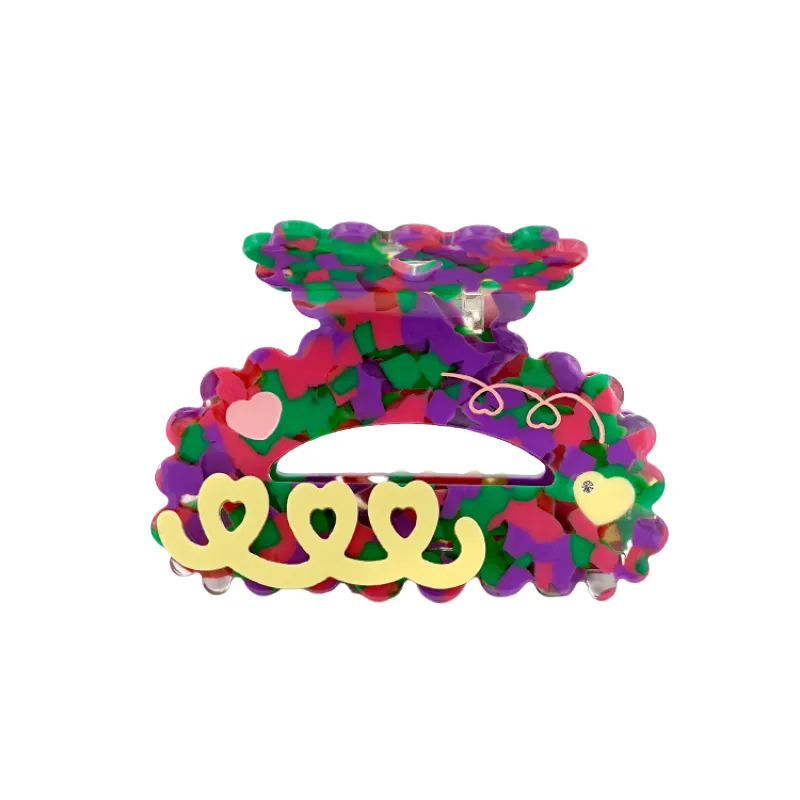 Cool Heart Hair Clip-1