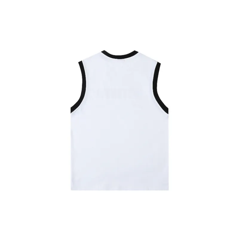 Trendy Brand Letter Printed Vest-5