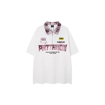 Fashionable Simple Cotton Blended Fabric Polo Unisex