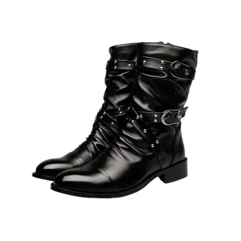 Fashion Trendy Mid Calf Boots