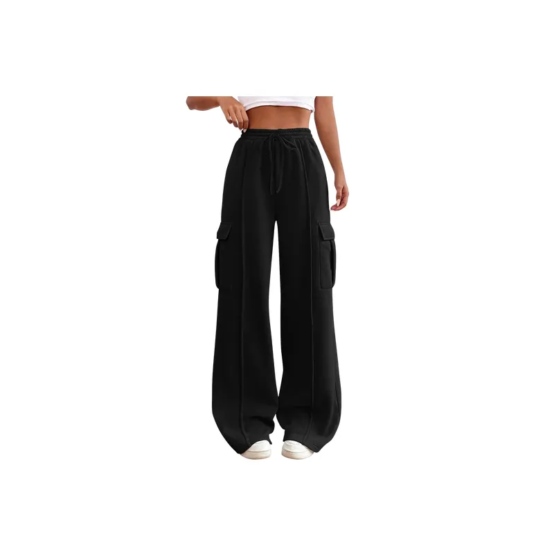 Casual Breathable Knit Sweatpants-0