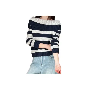 Simple Basics Lambswool Blend Yarn Sweater