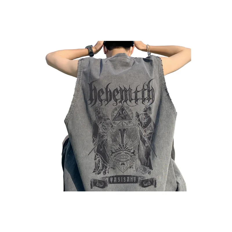 Retro Old Short Sleeved Undershirt-1