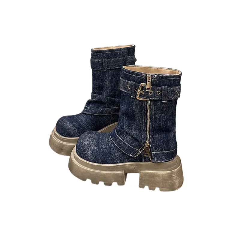 Casual Fashionable Ankle Boots-0
