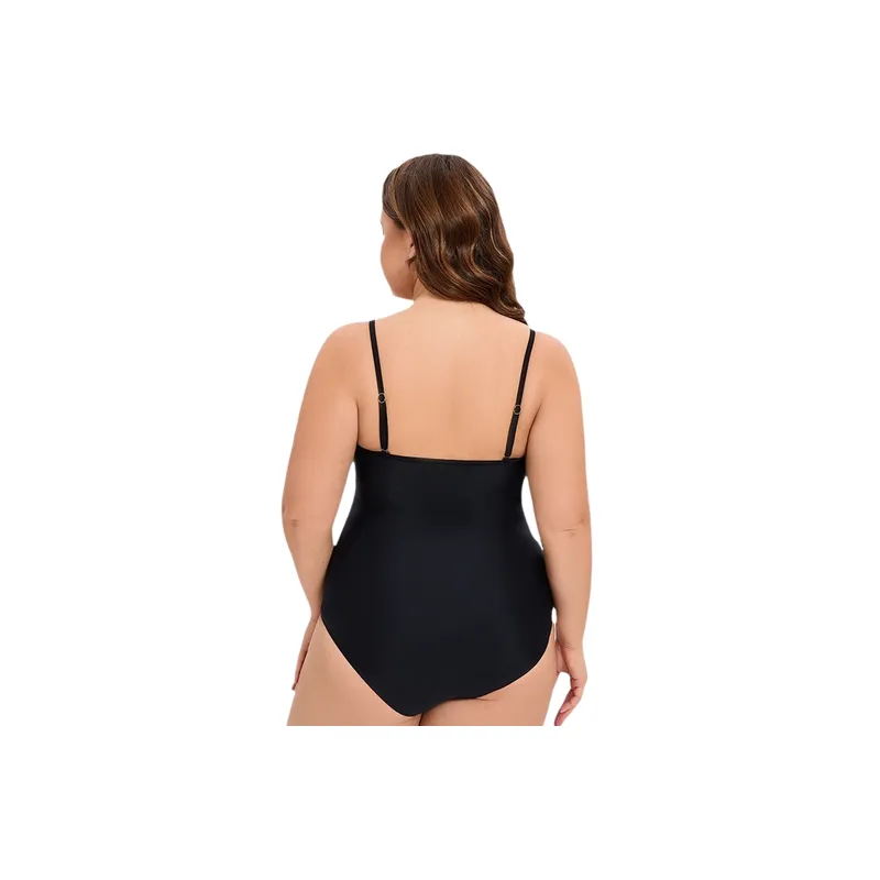 Plain Sexy Nylon Bodysuit Women-3