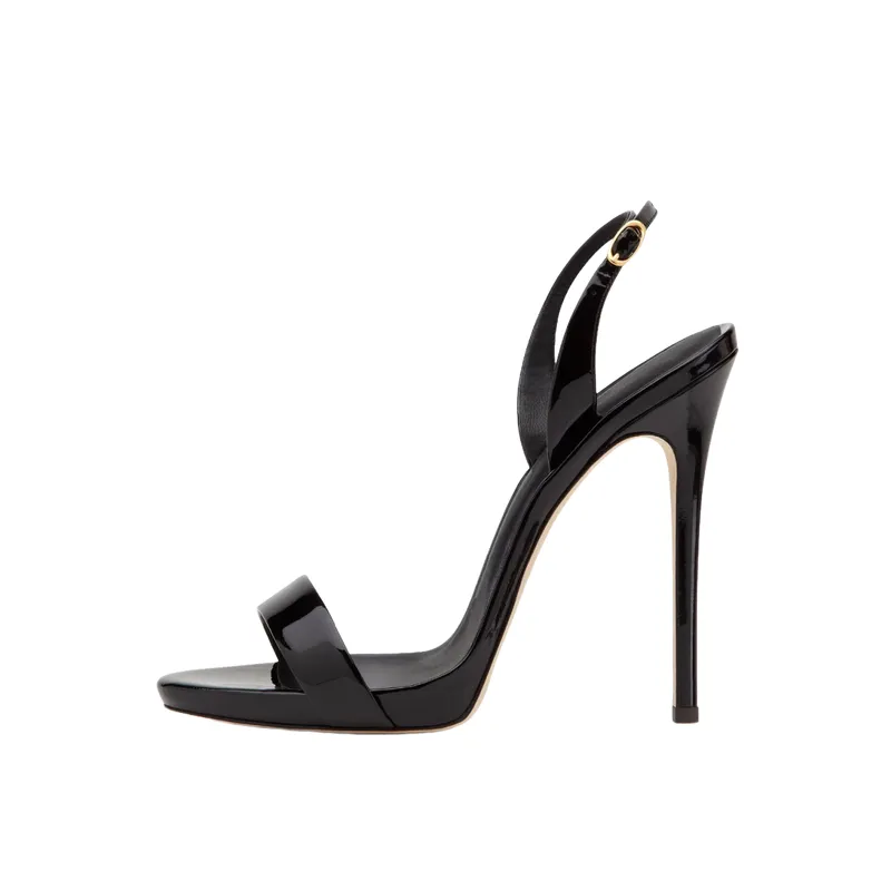 Plain Casual High Heels-4