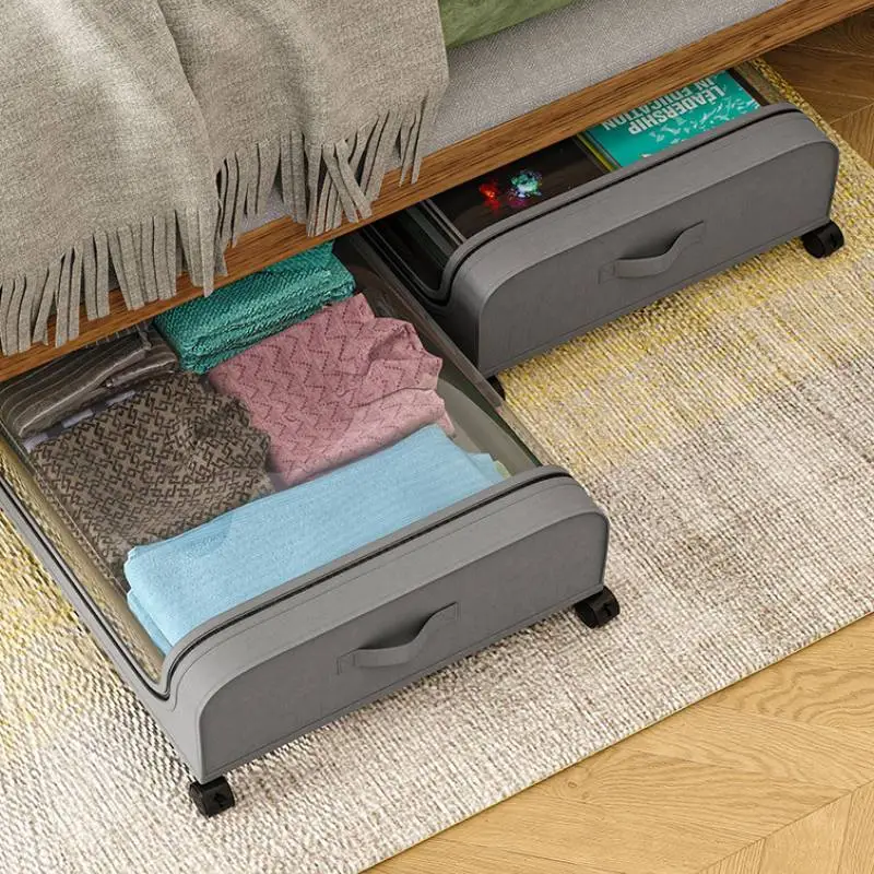 Simple Striped Storage Boxes / Storage Containers-6