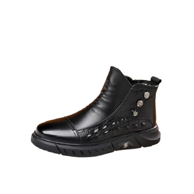 Fashionable Casual Ankle Boots-0