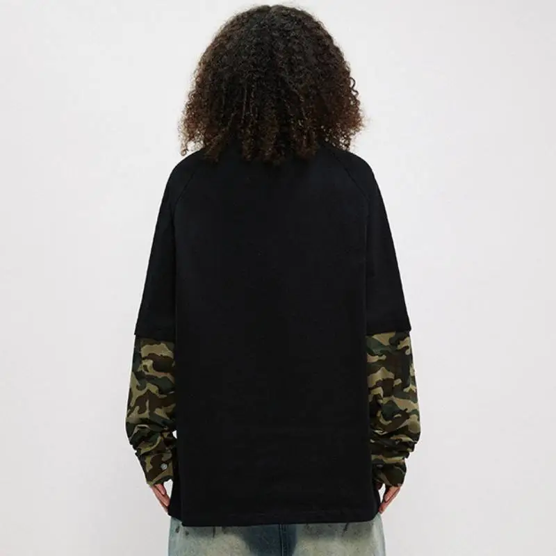 Casual Loose Combed Cotton T Shirt-3