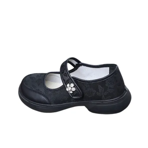 Casual Floral Mary Jane Shoes