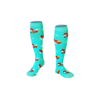 Fashionable Sporty Nylon Yarn Mid Calf Sock