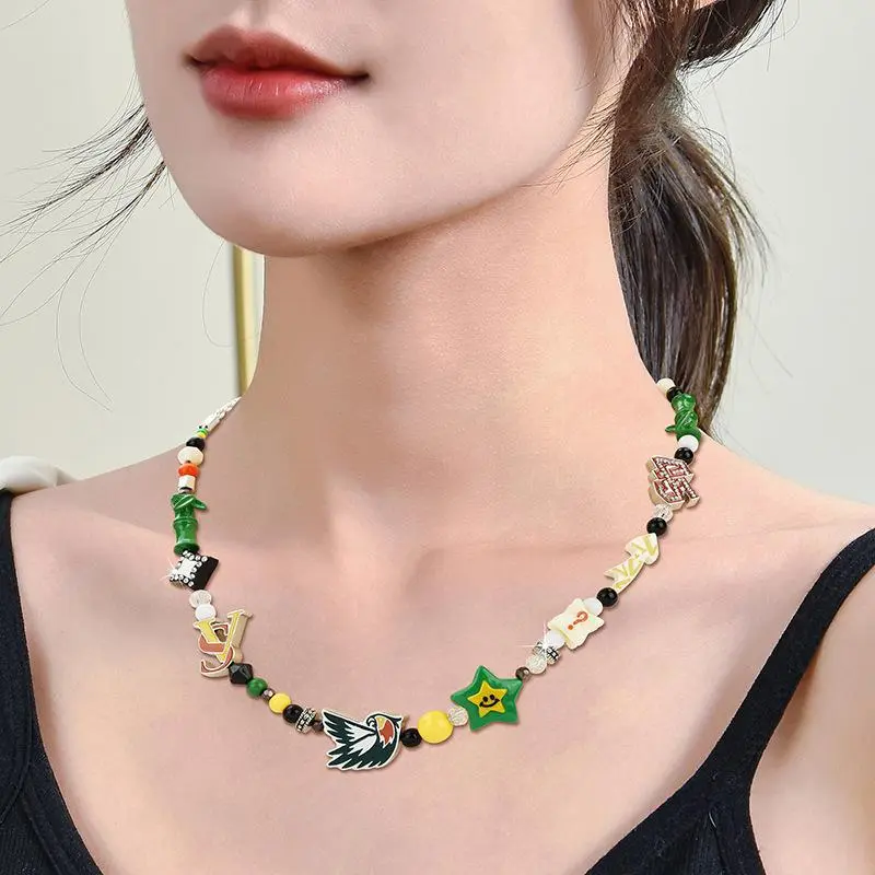 Street Cute Necklace-1