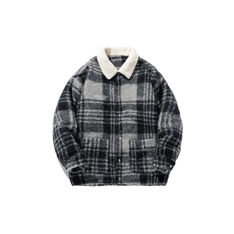 Preppy Striped Loose Jacket-0