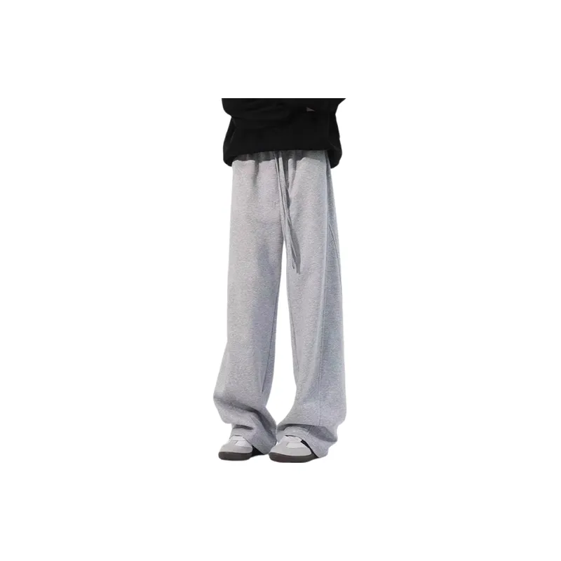 Basics Simple Casual Pants-0