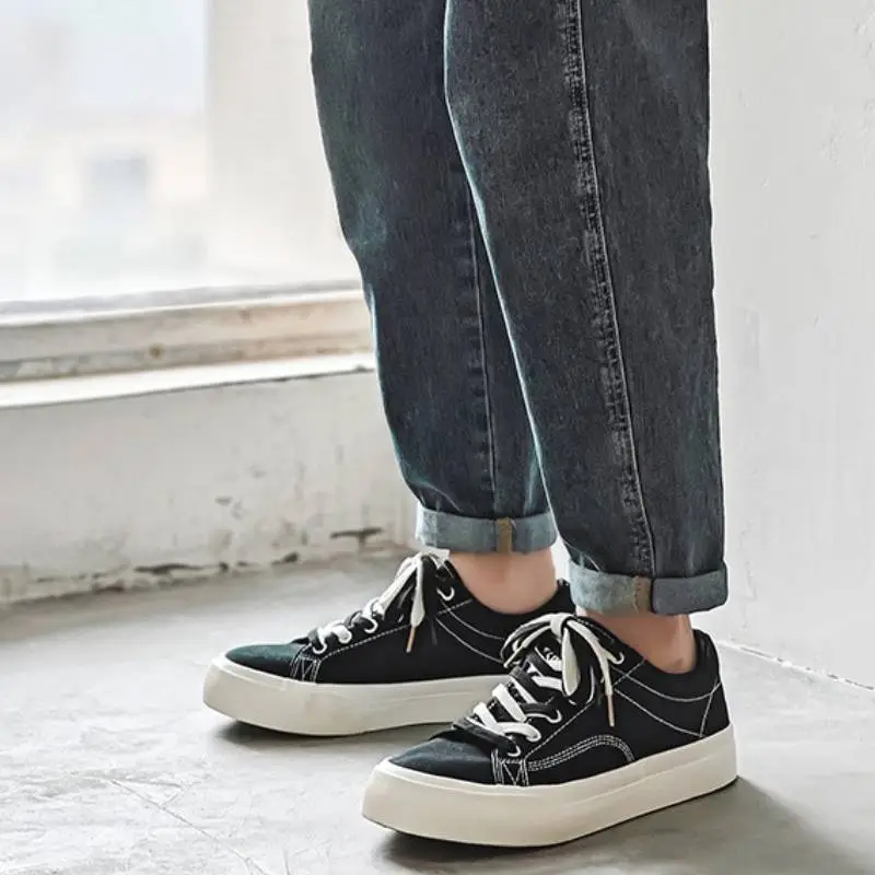 Breathable Retro Canvas Shoes-4