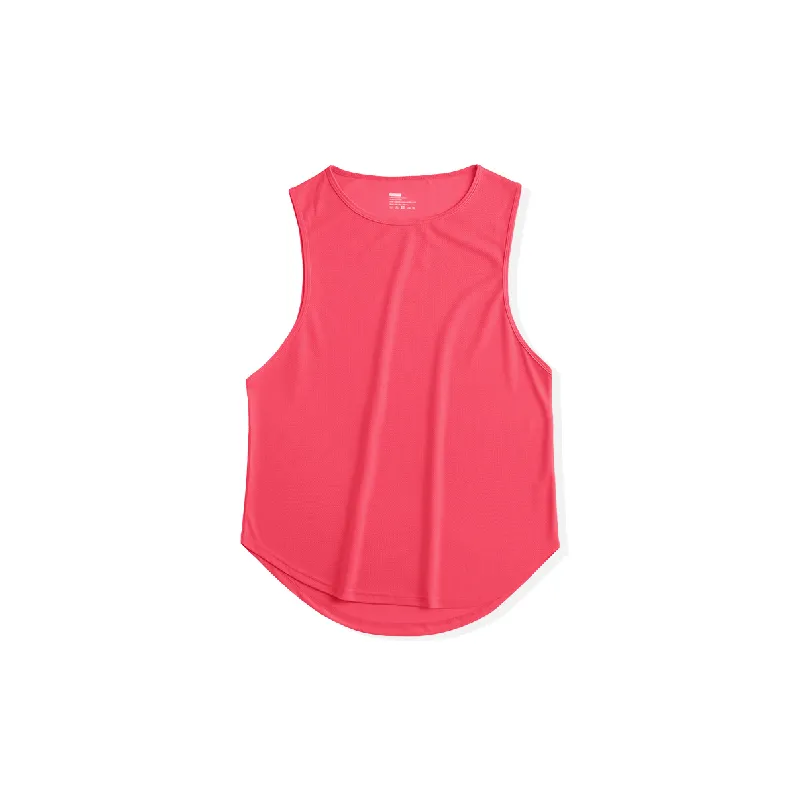 Sporty Loose Blended Synthetic Fabrics Vest-4